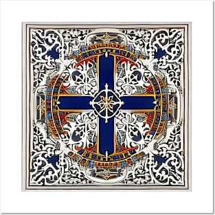 Medieval Cross Posters and Art